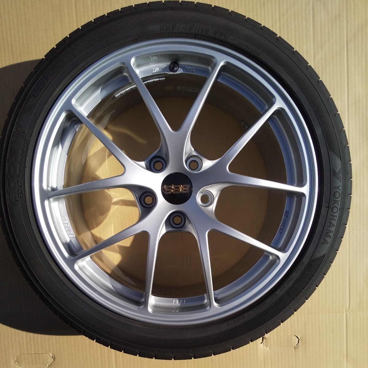 BBS RAI 032 8j オフセット45 114.3 18インチ 5穴 ヨコハマ 225/45R18 