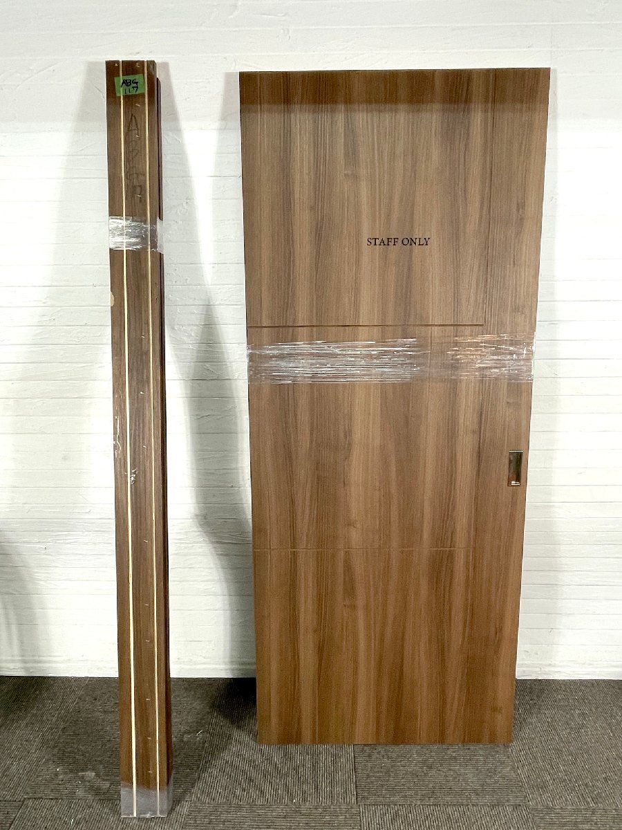 ABG117◆モデルR展示設置品◆W1650 引戸◆三方枠・パーツ付き◆枠外外 W1650 H2110 D130