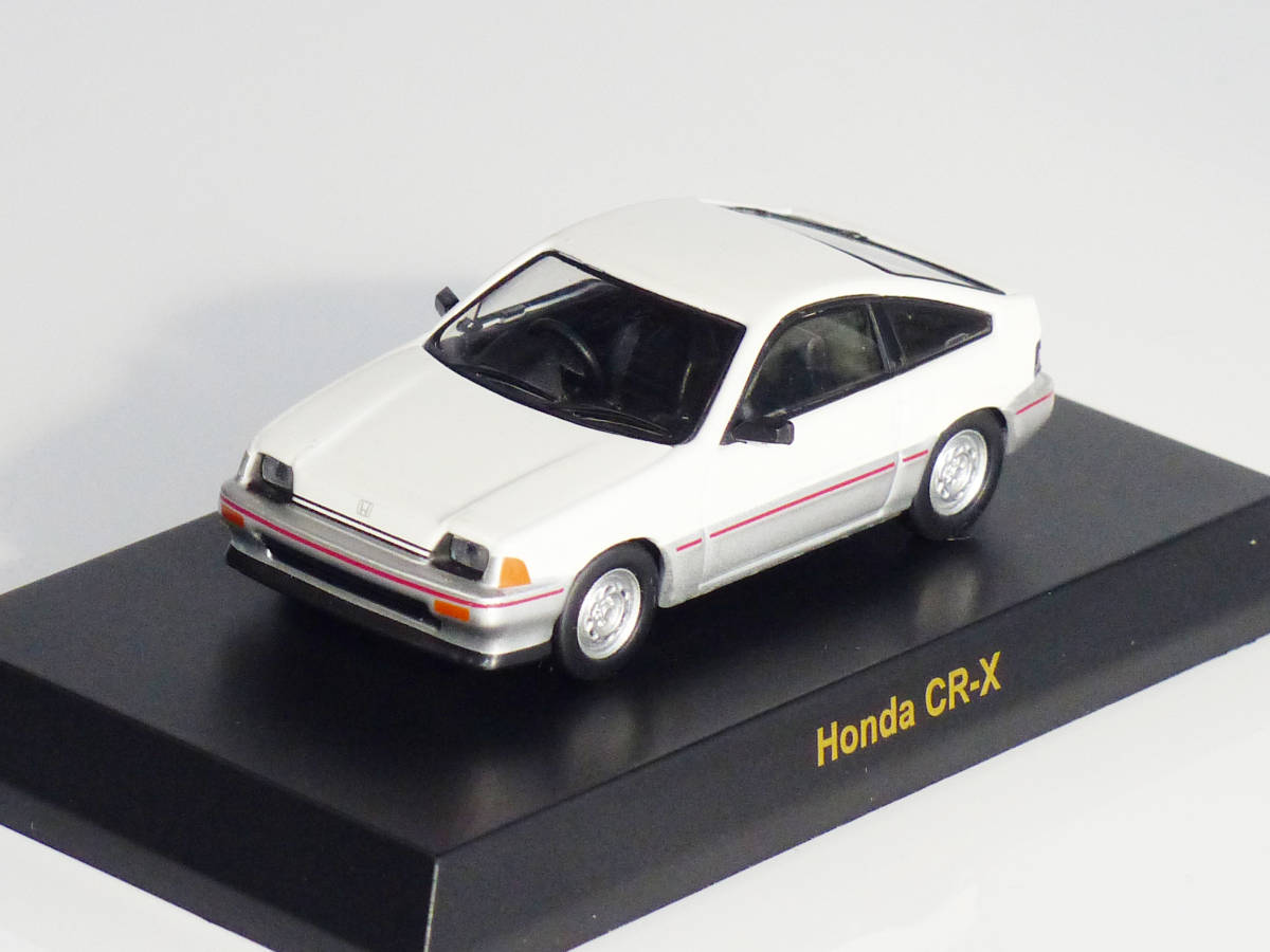 ◇京商 1/64 ホンダ CR-X 白 ミニカー コレクション ◇ HONDA CR-X