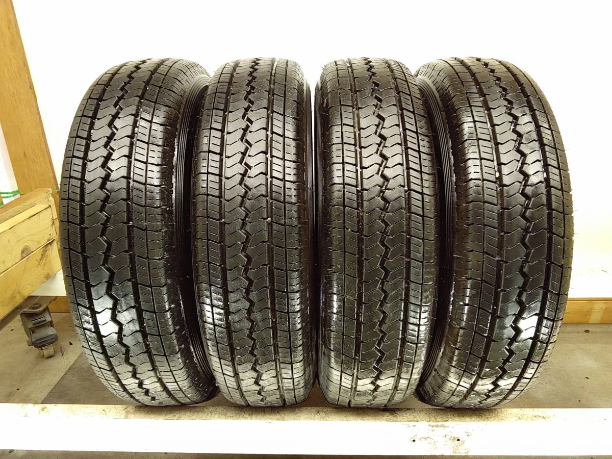 (L-125 ) ★　TOYO ・・165R14・LT. ・6PR ・4本・中古・9.0分山位