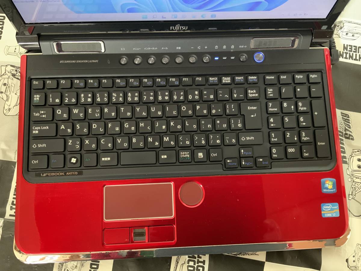 [最強i7+新品SSD512GB+メモリ8GB/ 富士通　AH77/D/core i7/Windows11/office2019/USB3.0_2