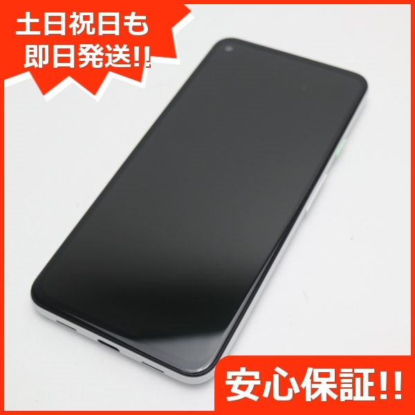 新品同様 SoftBank Google Pixel 4a (5G) ホワイト 即日発送 スマホ 白