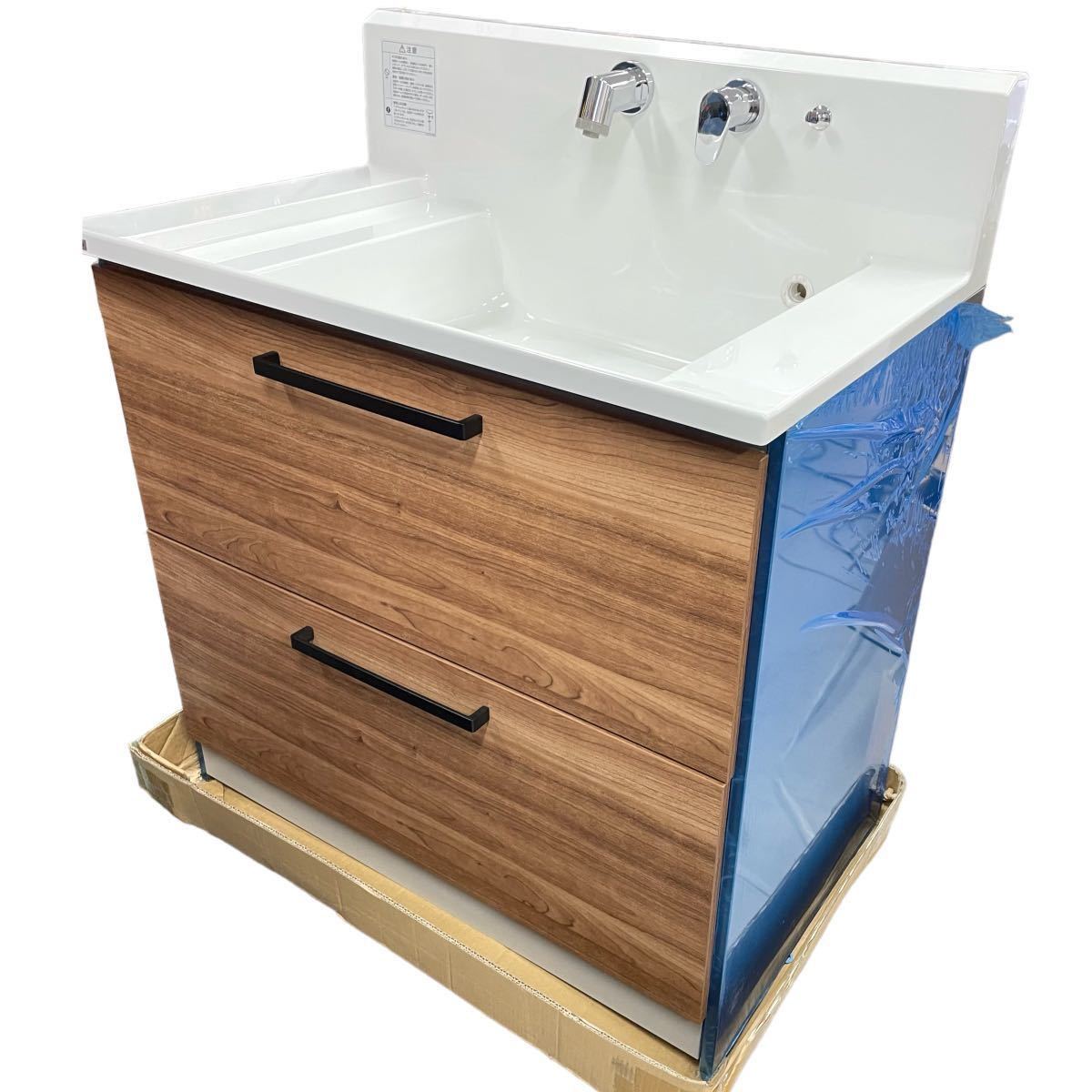 ○ 展示未使用品 クリナップ 洗面化粧台 S エス BSRH90FWSSWC3BBI 