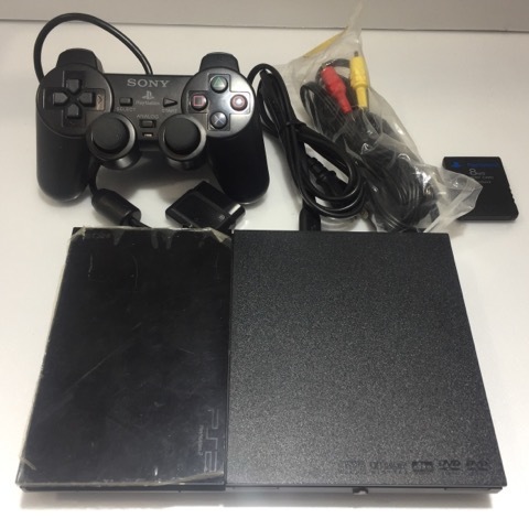  g126803 箱説なし PS2 本体 PlayStation 2 ブラック SCPH-90000(本体)｜売買されたオークション情報、yahooの商品情報をアーカイブ公開 - オークファン 本体、アクセサリー