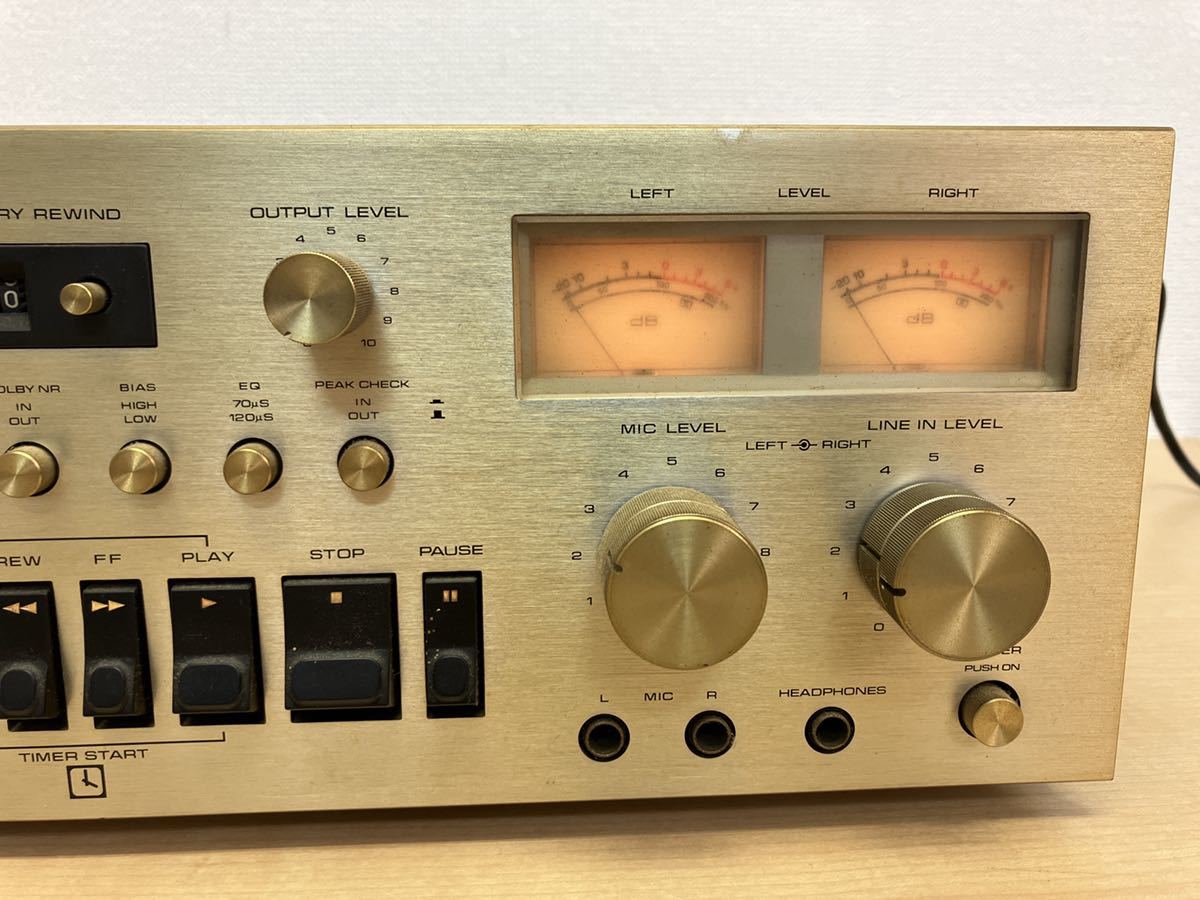 Technics RS-650Uテクニクス カセットデッキ ステレオ 昭和レトロ