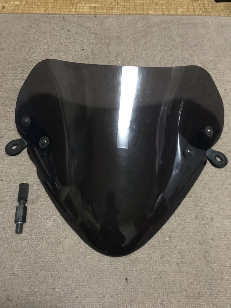 旭風防 ショートバイザースクリーン 中古 アドレスV125S 旭風防