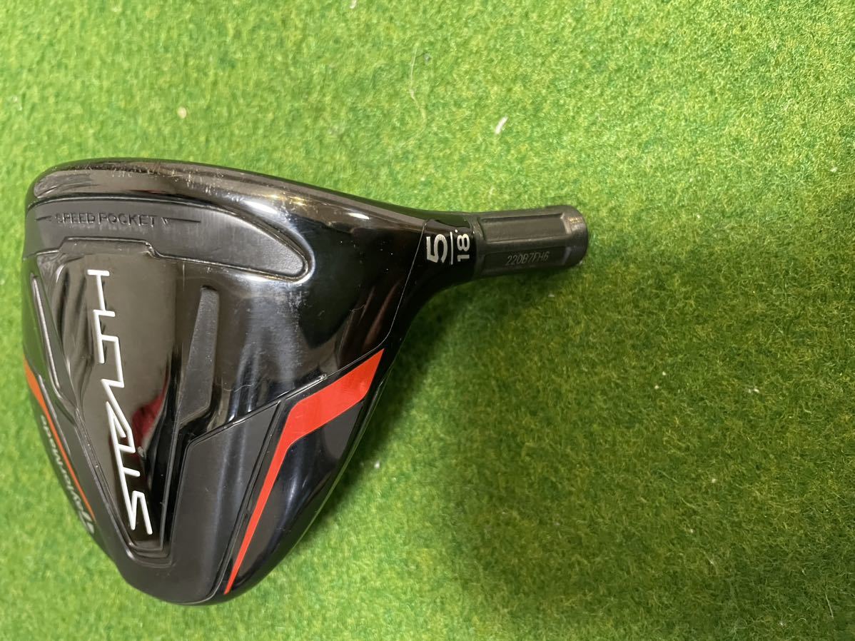 ステルス フェアウェイウッド 5W テーラーメイド 18度 ヘッド単体