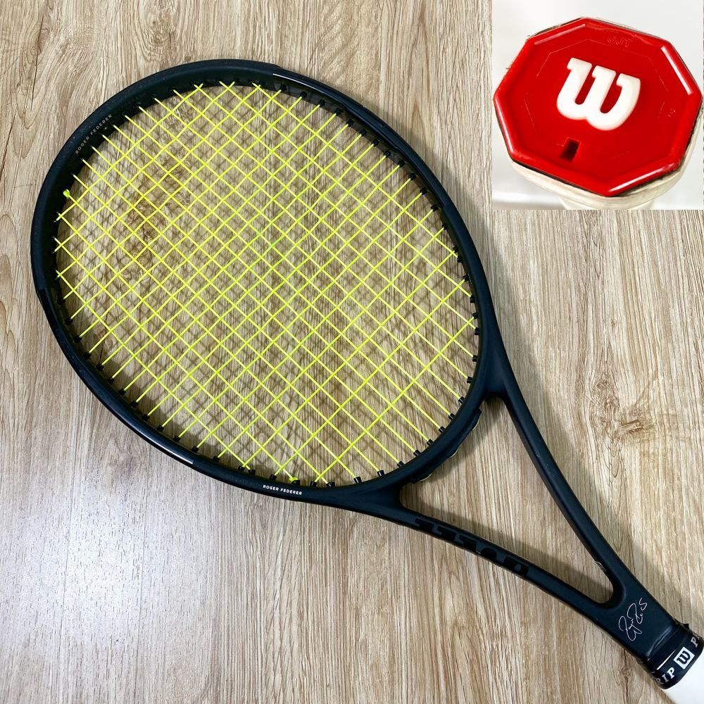 ［新品未使用］Wilsonフェデラー Pro Staff 100 Wilson ウイルソン テニスラケット PRO STAFF | ウィルソン 01