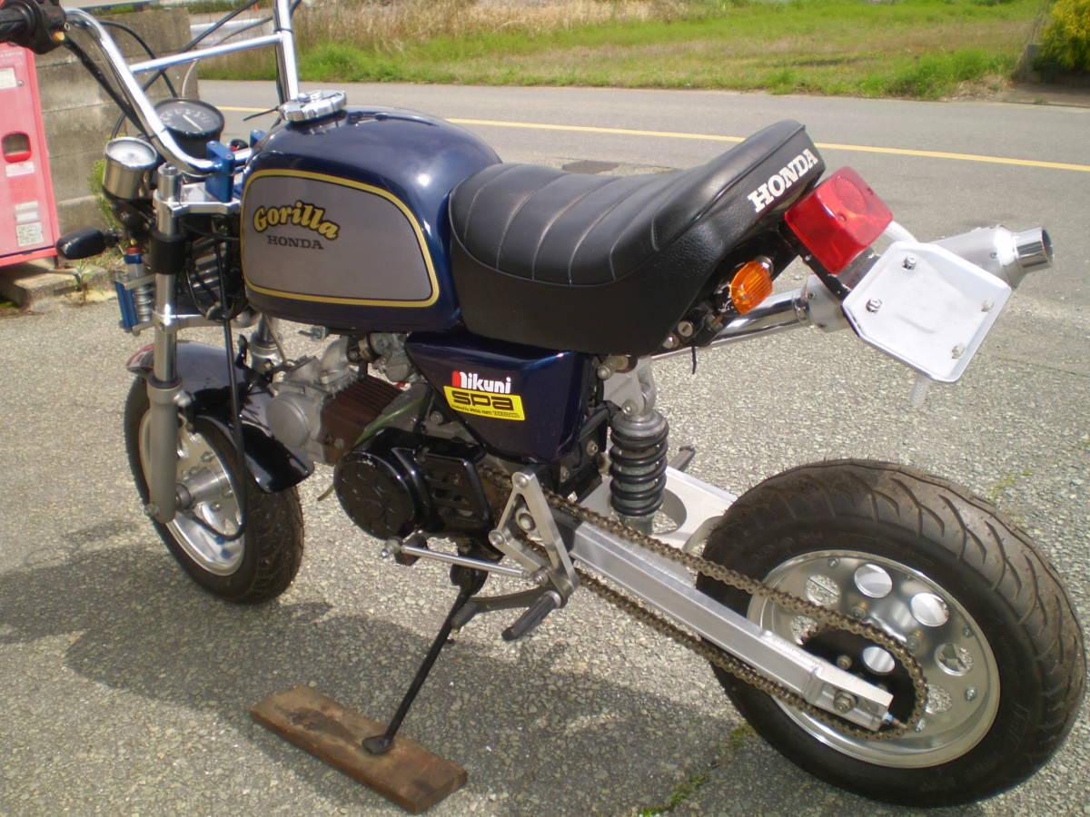ゴリラ カスタム CD90エンジン モンキーZ50J(51cc-125cc)｜売買された