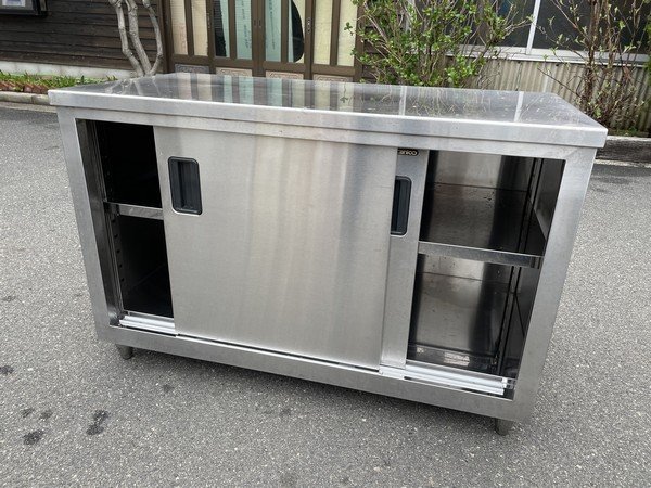 ステンレス食器棚 タニコー 厨房用 リユース品 値下げしました！ 中古 