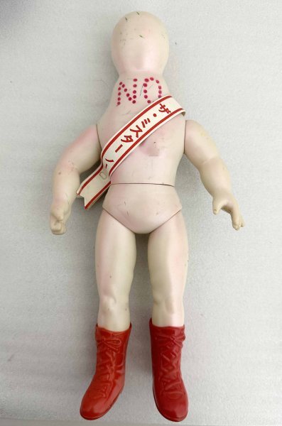 中嶋製作所 タイガーマスク ミスター・ノー ソフビ 当時物 現状品