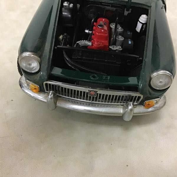 1円〜 京商 1/18 MG B Mk-1（グリーン） MGB 京商 グリーン