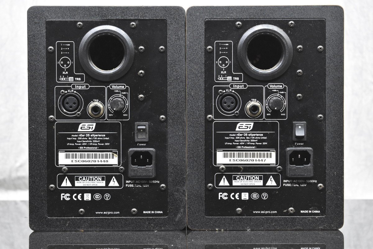 ESi nEar05 eXperience パワードモニター スピーカー ペア