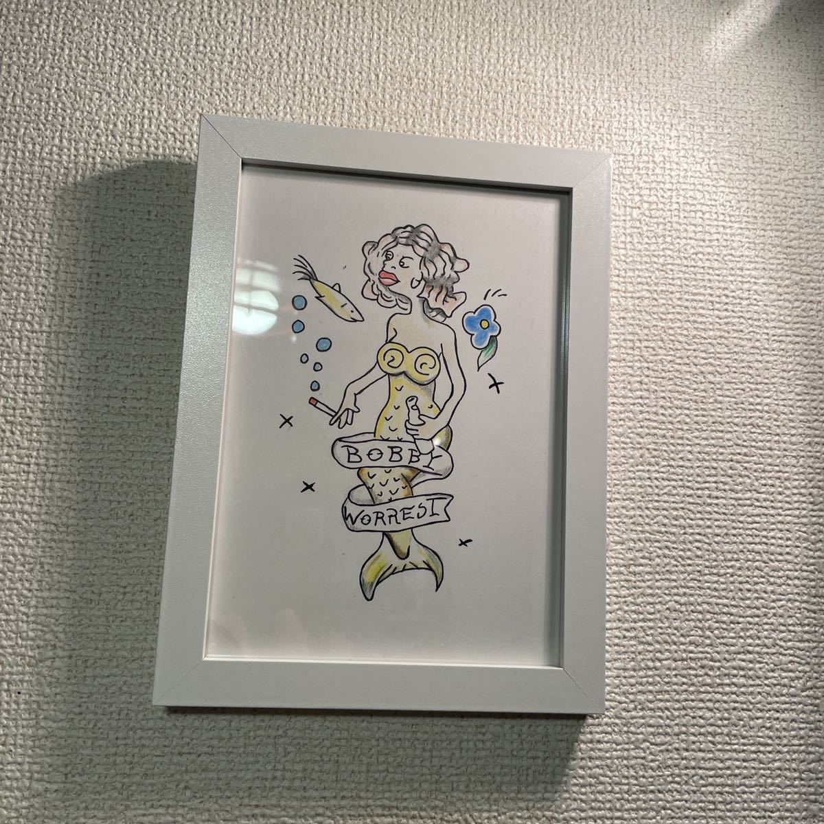 真作 mark gonzales gonz マークゴンザレス 直筆原画 サイン入