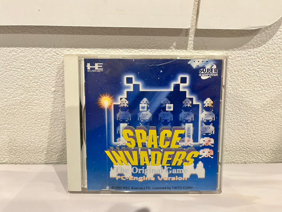 中古】PCエンジン SUPER CD-ROM2 ソフト スペース インベーダー ジ 