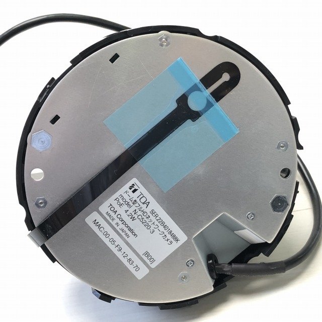 N-C5220-3 ドーム型フルHDネットワークカメラ TOA 【未使用 開封品