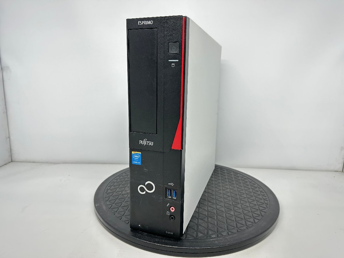 ◇動作品◇富士通 ESPRIMO D583/K◇i5-4590(3.30GHz)/メモリ4GB/