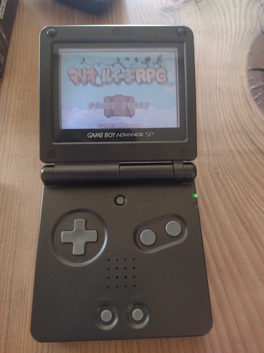 【ソフト3本付き】ゲームボーイアドバンスSP オニキスブラック　本体/ACアダプタ/箱/説明書_3