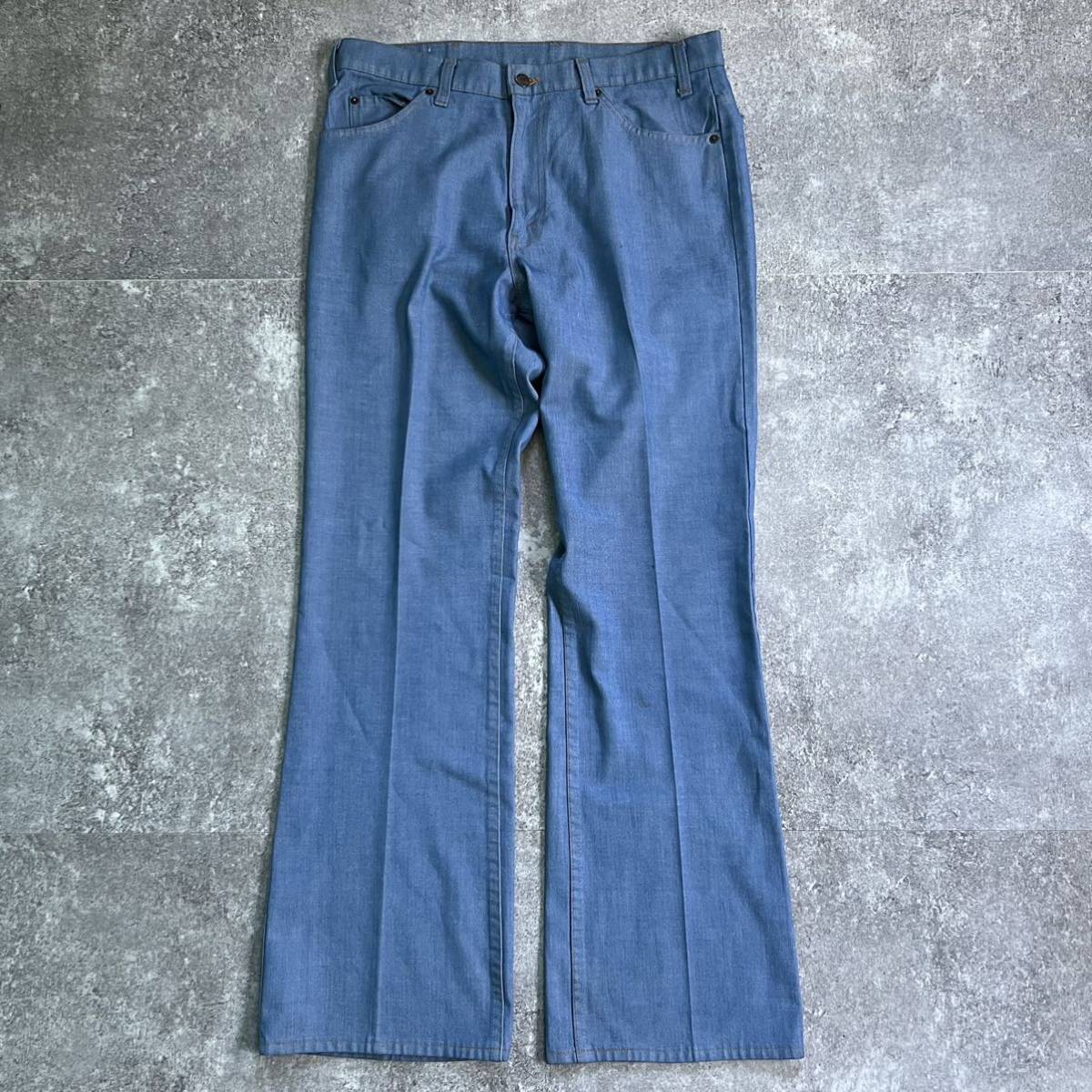 80s【Levi's】リーバイス517 スタプレ ブーツカットデニムスラックス