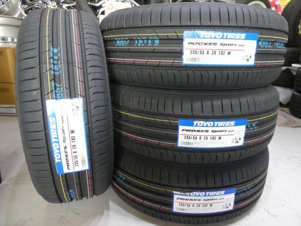 ◇新品! 4本Set 235/55R20 102W 235/55-20 TOYOプロクセススポーツSUV