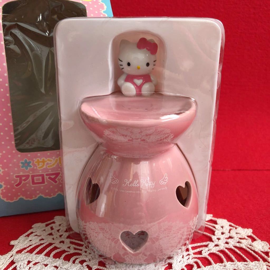 キティ◇ハローキティ◇陶器製◇アロマポット 香炉 お香立て