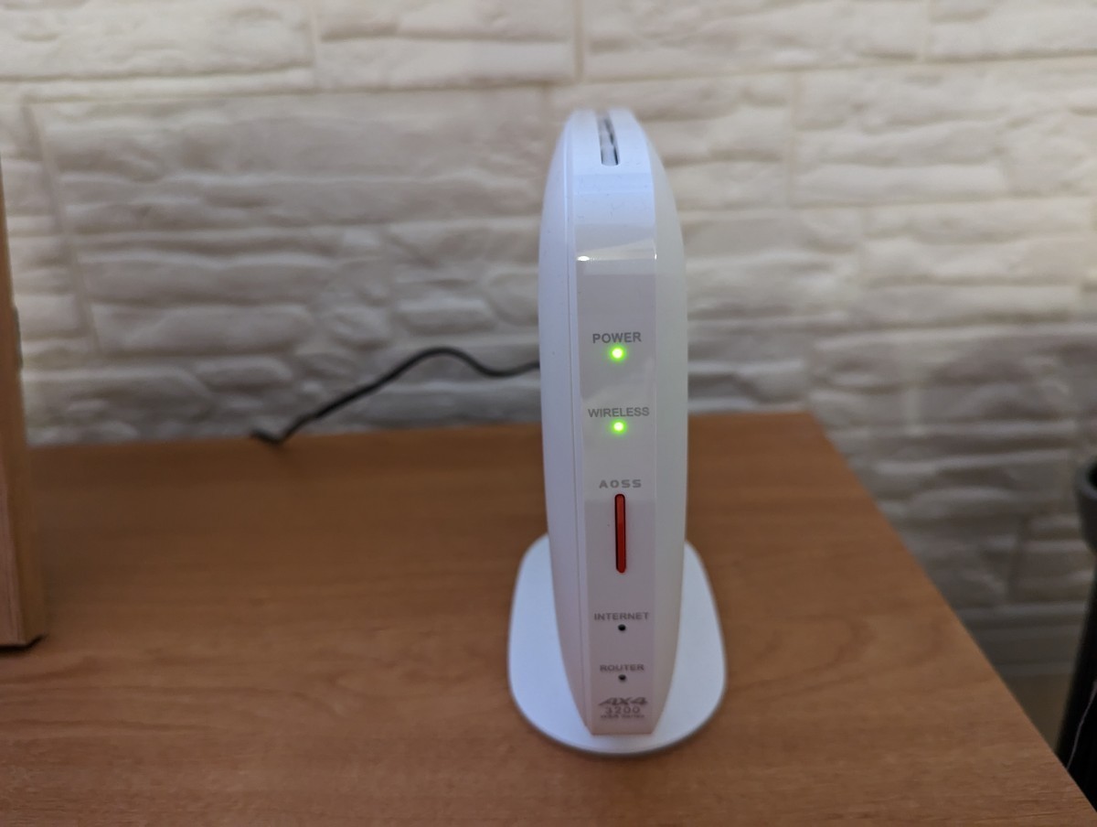 ご購入、ご確認用 BUFFALO 無線LANルーター Wi-Fi WSR-3200AX4S-WH BUFFALO AirStation