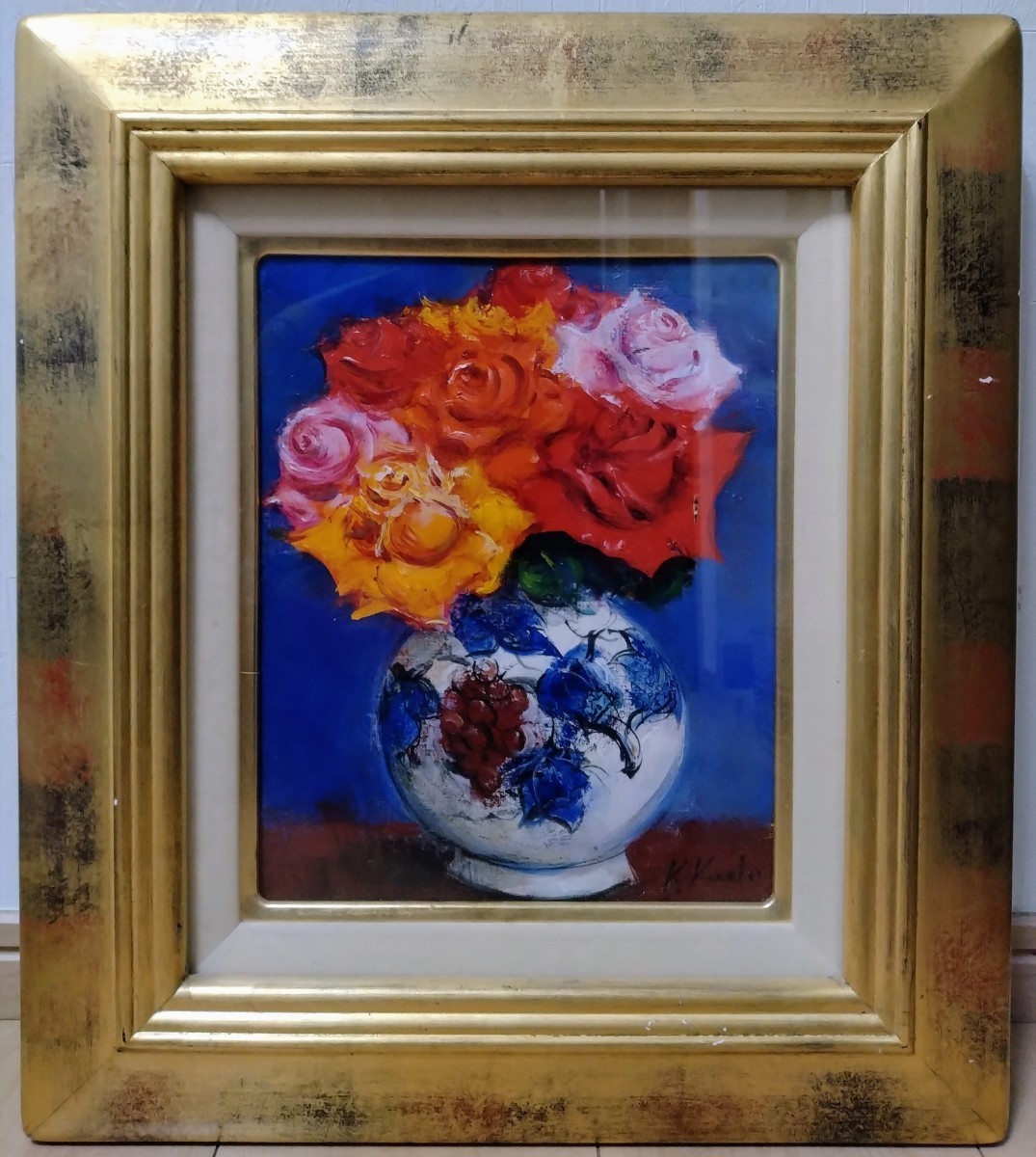 薔薇 (工藤和男画伯作の薔薇) 薔薇 | ｜正光画廊