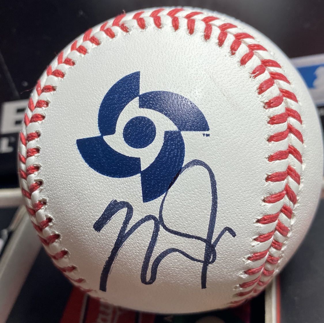 WBC 2023 試合球 マイクトラウト 直筆サインボール アメリカ代表 侍