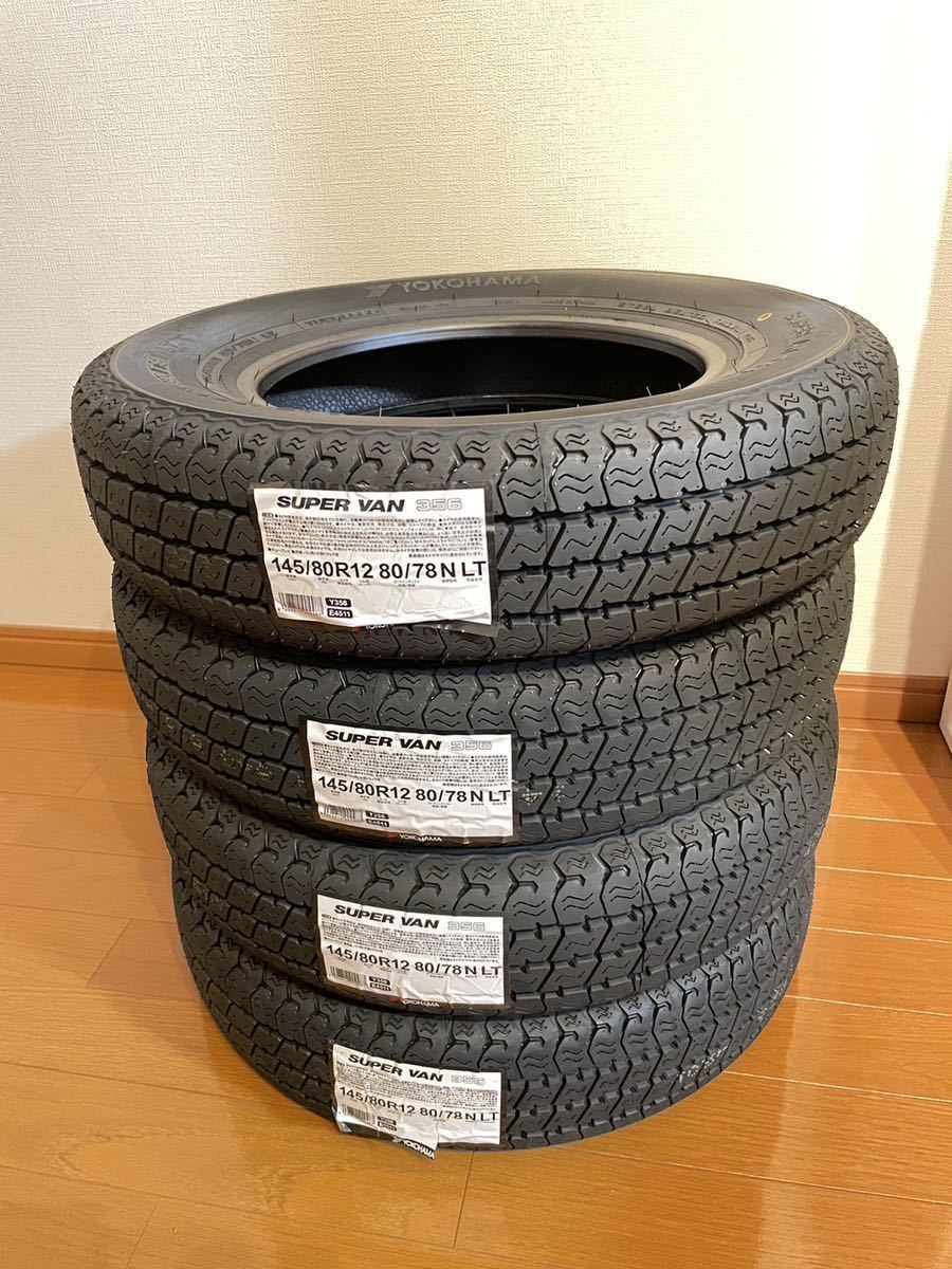 ノーマルタイヤ　145/80R12 新品未使用ヨコハマタイヤ145/80R12 送料無料!! ヨコハマ 145⁄80R12