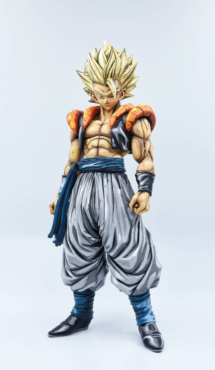 ドラゴンボール 一番くじ SMSP ゴジータ 二次元 漫画彩色 フル 