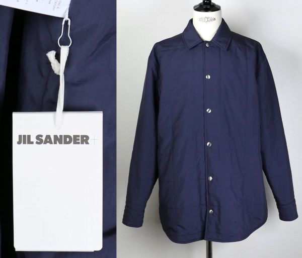 21JIL SANDER + ジルサンダープラス シルク混 中綿 キルティング