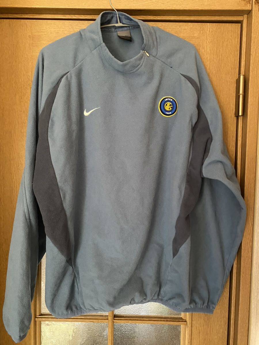サッカー　NIKE インテルミラノ　フリース　L