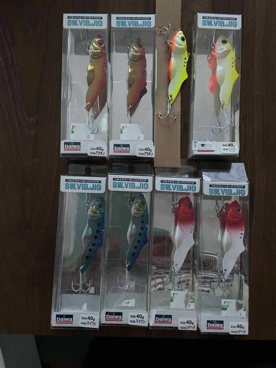 ダイワ SW バイブジグ 40g ダイワ モアザン リアルスティールTG 40g