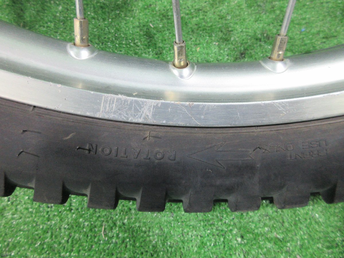 ホンダ TLM220R MD23 フロント ホイール DID 1.40x21 タイヤ付き TR