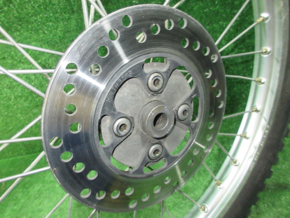HONDA　ホンダ　DID製　TLM220R　フロントホイール ホンダ TLM220R MD23 フロント ホイール DID 1.40x21 タイヤ付き TR