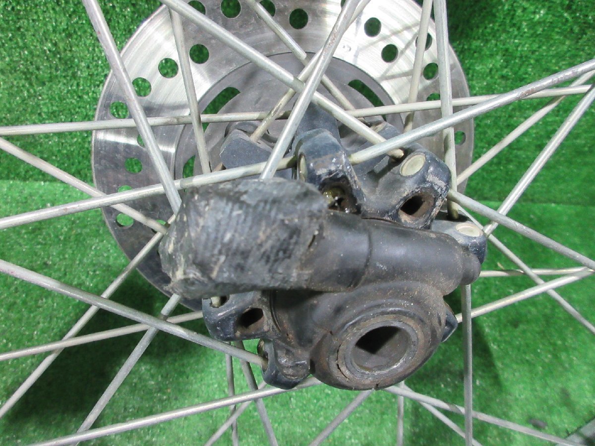 HONDA　ホンダ　DID製　TLM220R　フロントホイール ホンダ TLM220R MD23 フロント ホイール DID 1.40x21 タイヤ付き TR