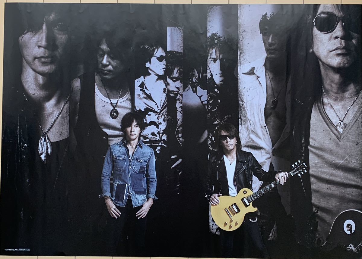 B'z モノクロポスター B'z ポスター - メルカリ