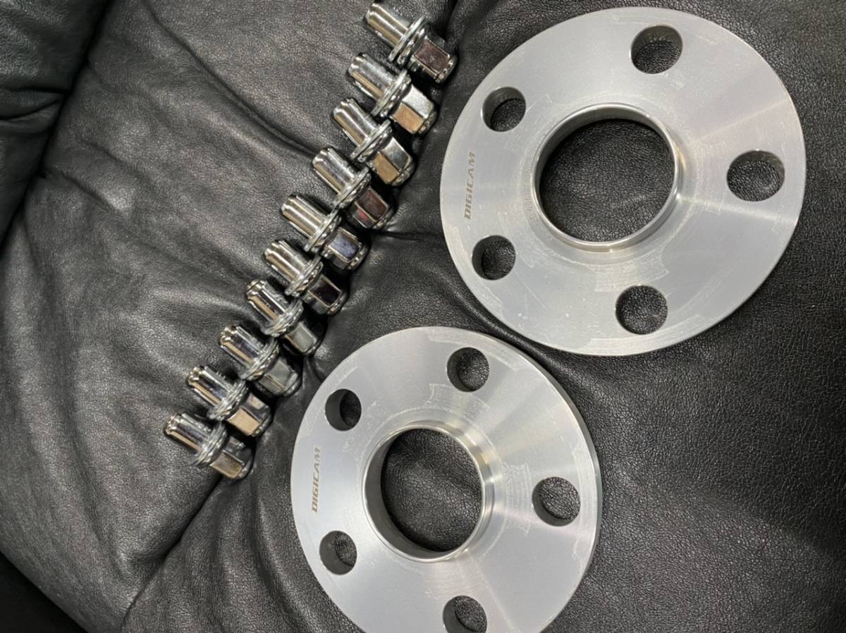 デジキャン ワイトレ 15mm ロングナット 付き トヨタ 純正 アルミ 