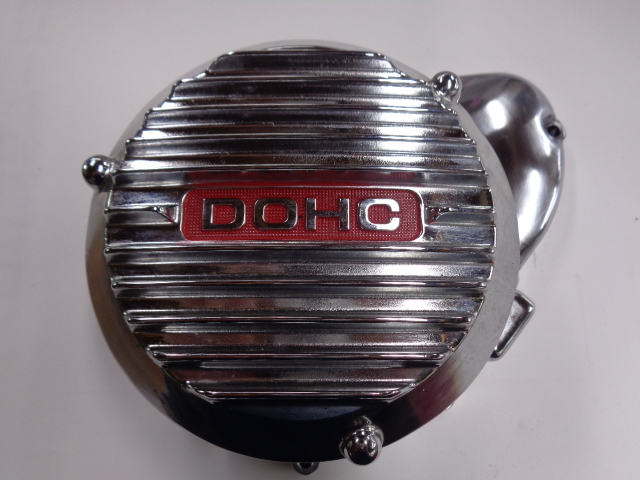 ［6562］カワサキ Z1/Z2 kijima キジマ ダイナモカバー ドレスアップカバー アルミ製 メッキ 中古