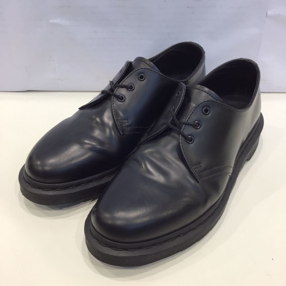 【Dr.Martens ドクターマーチン】1461 MONO 3ホールシューズ 26cm ブラック レザー 2304oki