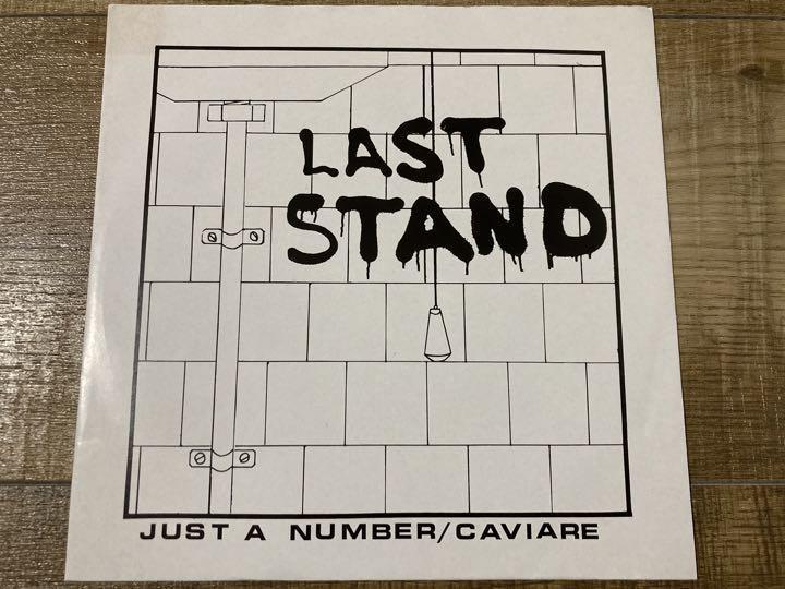 LAST STAND - just a number 7インチ punk powerpop パンク天国 kbd