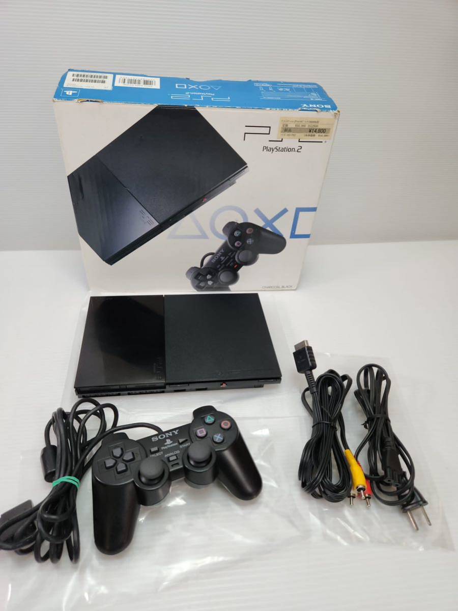 【限定SALE，品質保証】 SONY PS2 PlayStation2 SCPH-90000a Charcoal Black ソニー プレイステーション２ 説明書 箱あり(本体)｜売買されたオークション情報、yahooの商品情報をアーカイブ公開 - オークファン 本体、アクセサリー