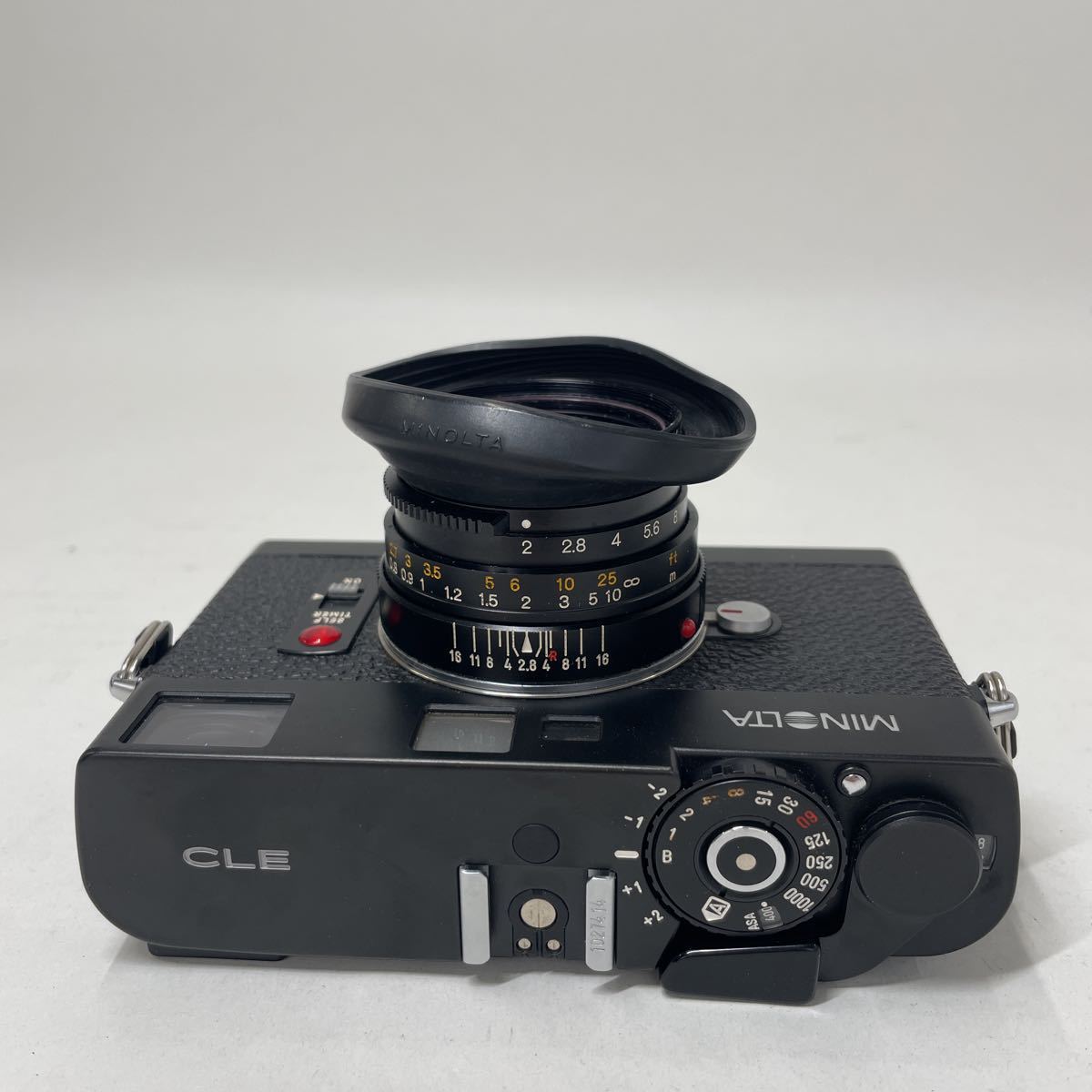 ジャンク/返品不可 MINOLTA CLE M-ROKKOR 40mm F2 #i41046 j5 SX-70