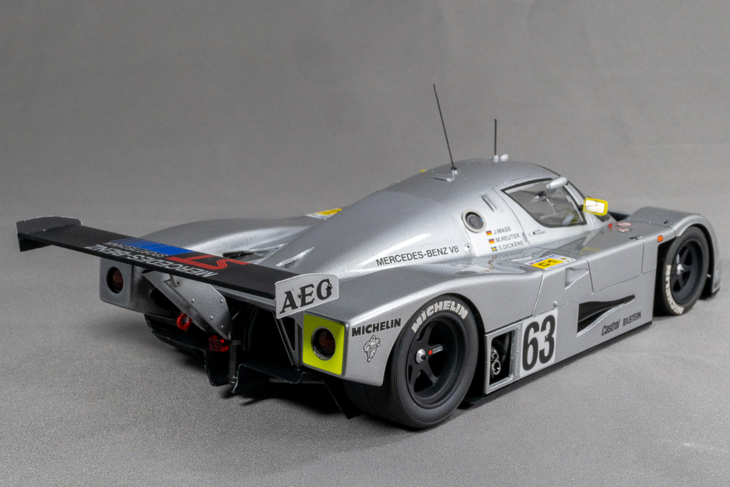☆ タミヤ 1/24 1989 ザウバー メルセデス C9 シルバーアロー 完成品 