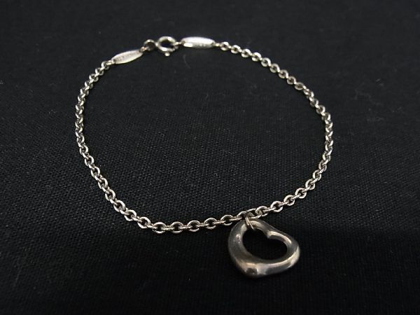 定番人気，定番 1円 TIFFANY＆Co. ティファニー エルサペレッティ オープンハート SV925 ブレスレット アクセサリー シルバー系 BC8127スオ(ブレスレット)｜売買されたオークション情報、yahooの商品情報をアーカ ブレスレット