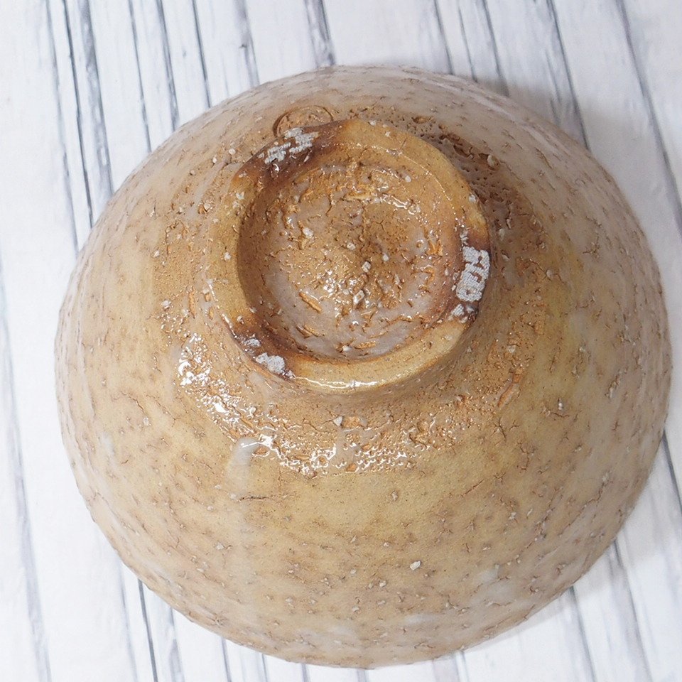 m001 X 萩焼 晴雲山 岡田 裕 造 萩茶碗 茶道具 共箱 茶道具 抹茶碗 陶