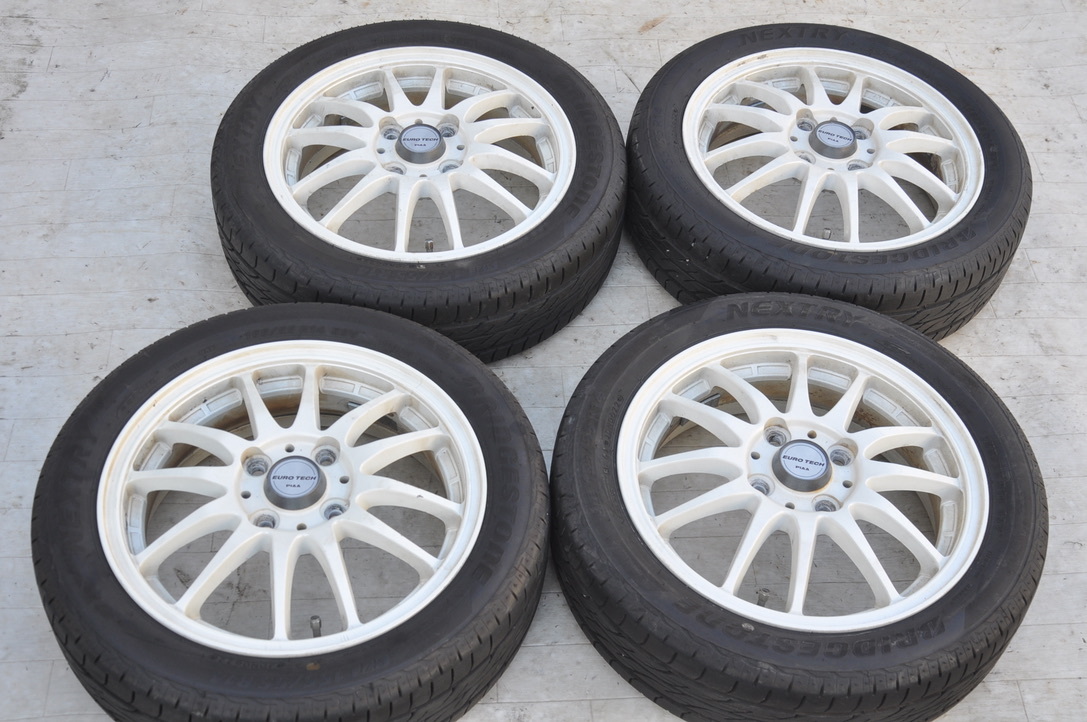 軽量 PIAA EUROTECH S6-R+e2 パールホワイト 14インチ軽量ホイール 4.5 