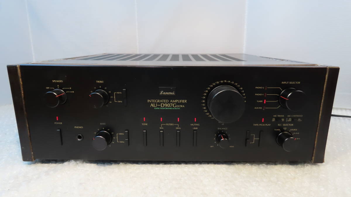 インテグレイテッドアンプJUNK品　※　SANSUI　【　AU-D907G　EXTRA 　】　※