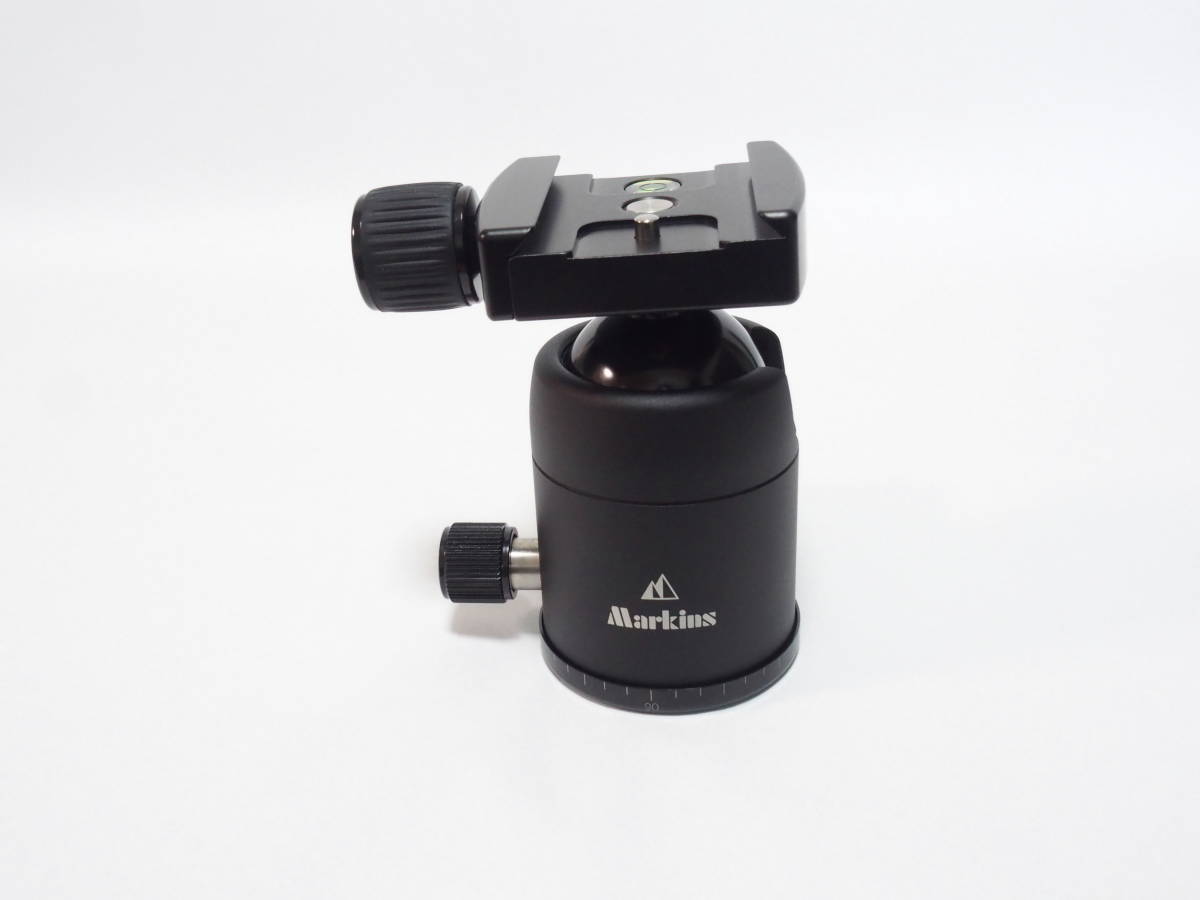 Markins マーキンス Q3TR-BK ノブシュー トラベラーモデル 自由雲台