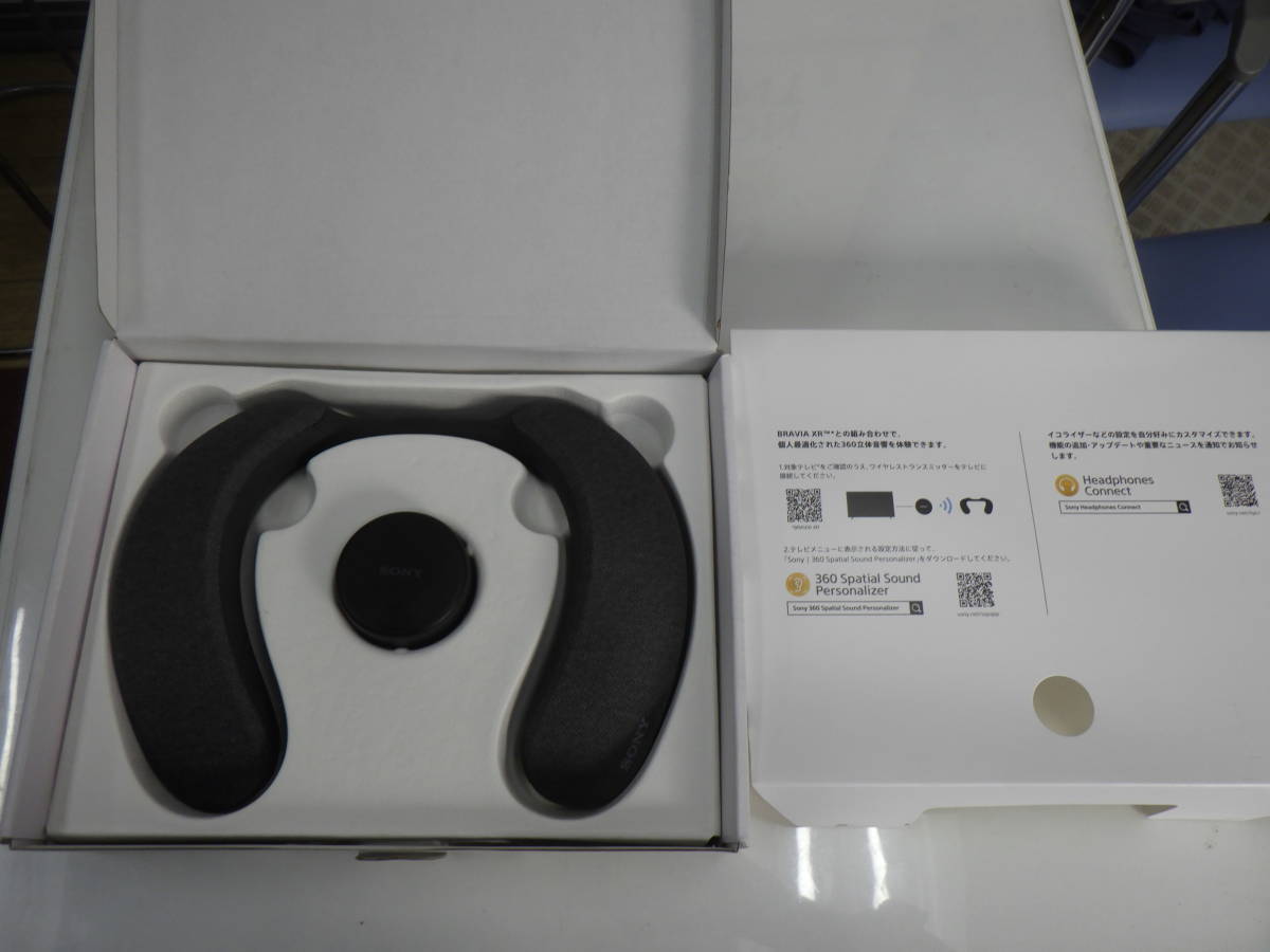 SONY SRS-NS7 ネックスピーカー 箱あり 付属品完品】SONY SRS-NS7